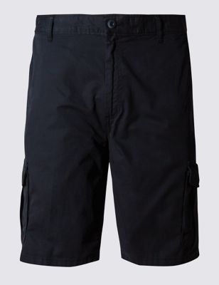 Pure Cotton Cargo Shorts